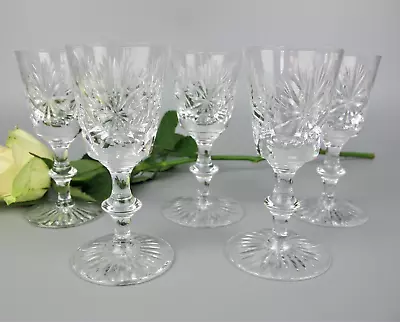 Buy Edinburgh Crystal Glasses. Sherry Shot Port.  Star Of Edinburgh  Set X 5. 40ml • 29.99£