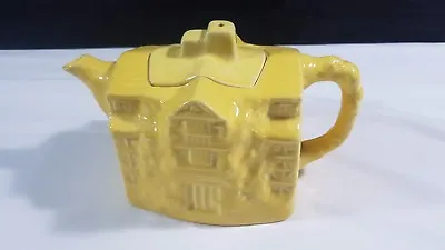 Buy Vintage Arthur Wood Yellow Cottage Teapot • 22£