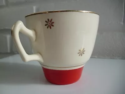 Buy Cup George Clews Red/Cream/Gold Vintage • 3.50£