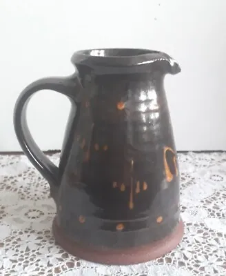 Buy Lovely Hand Thrown Vintage Studio Pottery Stoneware Pitcher C.1970s • 38£