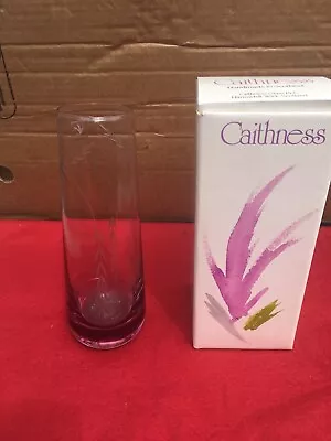 Buy Beautiful Caithness Vase Burgandy 8 Inch • 4.99£