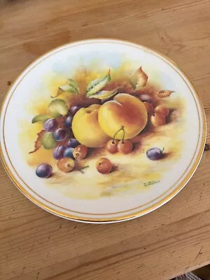 Buy Fenton Bone China Collectors Plate Fruit By D Wallace • 5£