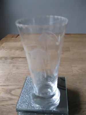 Buy Stuart Crystal Cascade Design Glass.  A Drinking Glass Or Maybe A Vase • 9.99£