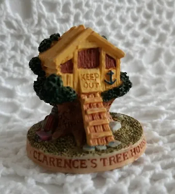 Buy Miniature  Cottage  Ornament - CLARENCE'S TREE HOUSE - LYONS TETLEY LTD • 5£