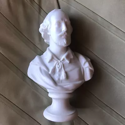 Buy Fine Quality Parian Ware Bust Of William Shakespeare • 183.38£