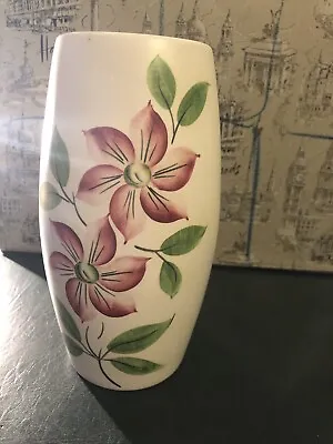 Buy Vintage Edward Radford England Hand Painted Delicate Floral Design Vase As Seen • 11£