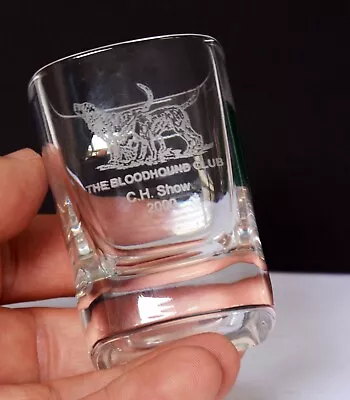 Buy Welsh Royal Crystal 'The Bloodhound Club, C.H Show 2000' Shot Glass. 6.2cms • 11.99£