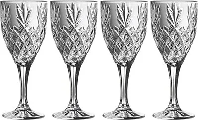 Buy Galway Irish Crystal Renmore Wine Glasses Set Of 4  Brand New And Boxed • 29.99£