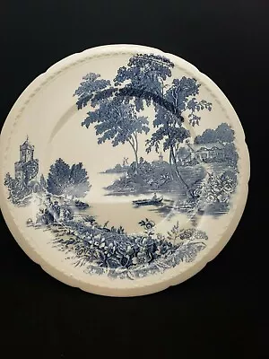 Buy Vintage Swinnertons Staffordshire England 10  Plate The Ferry Collection • 3.33£