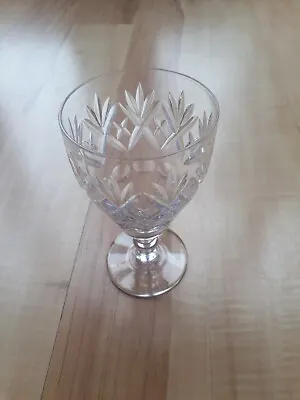 Buy Royal Doulton  Georgian  Crystal Vintage Glassware Wine Sherry Glasses 6 X Set • 50£
