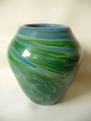 Buy Vintage Maltese Art Glass Vase Unmarked • 18£