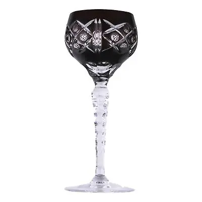 Buy BOHEMIAN / German Crystal - Coloured Hock Wine Glass - 8 1/8  Red • 39.99£
