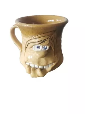 Buy Pretty Ugly Pottery Face Glazed Coffee Tea Mug Cup Stoneware Handmade In Wales  • 9.99£