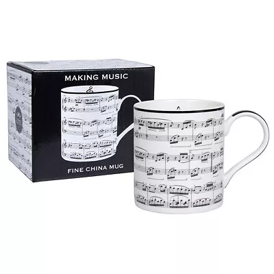 Buy  Making Music Notes Mug Coffee Cup Fine China Gift Boxed  • 7.49£