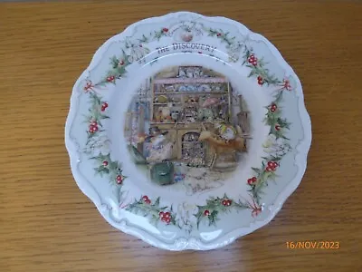 Buy Vintage Royal Doulton Brambly Hedge  The Discovery  Collectors Plate • 19.95£