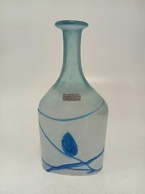 Buy BERTIL VALLIEN Kosta Boda GALAXY Fine Art Glass Bud Vase Unique Signed Base 7.5  • 15.45£