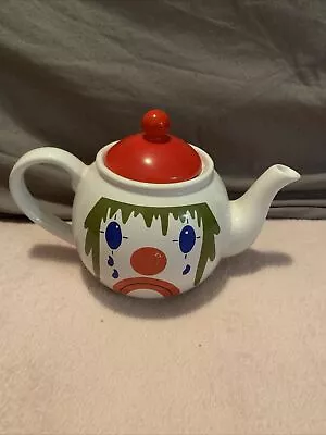 Buy Vintage Clown Ceramic Teapot. Arthur Wood Retro Teapot. Happy/sad Face Design. • 25.99£