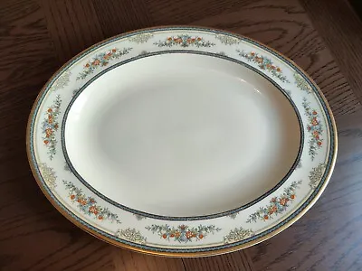 Buy Vintage Minton  Stanwood  Large Oval Fine Bone China Oval Serving Plate Platter • 25£