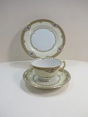 Buy FINE CHINA TEA SET ROYAL EMBASSY AKRON Teacup And Sauce And Plate AFTERNOON TEA • 18.68£