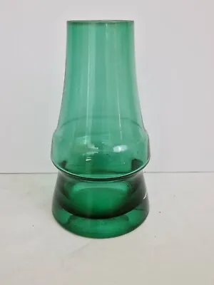 Buy RIIHIMAKI ~ AIMO OKKOLIN - CHIMNEY PIIPU~ Green Glass Vase • 30£