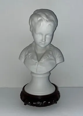 Buy Vintage Parian Bust Of Alexandre Brongniart By Houdon Young Boy Child • 14.10£