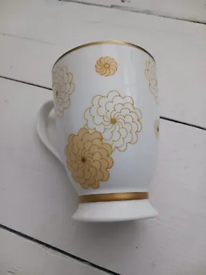 Buy VILLEROY AND BOCH - Bone China Cup - Floral Design (Yellow And Gold) • 12.99£