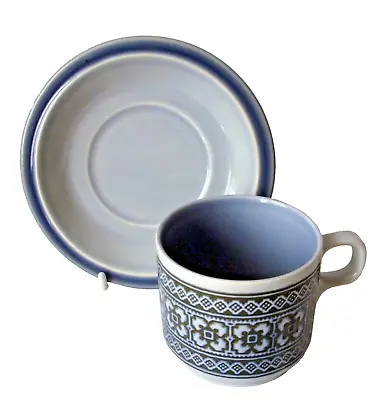 Buy Hornsea Pottery Tapestry Pattern Cup And Saucer • 4.95£