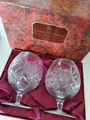 Buy Doulton International Crystal Brandy Glasses • 30£