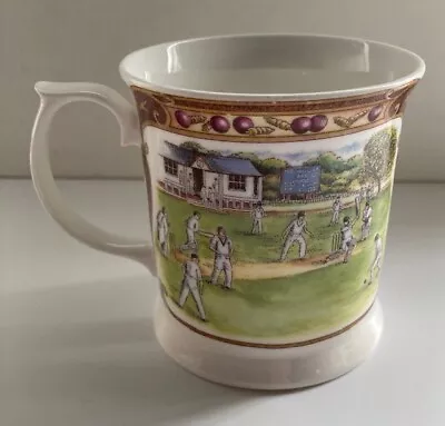 Buy Queen's Fine Bone China Cup/Mug: CRICKET/SPORTS/GIFT/FATHER'S DAY: Ex Condition • 7.99£