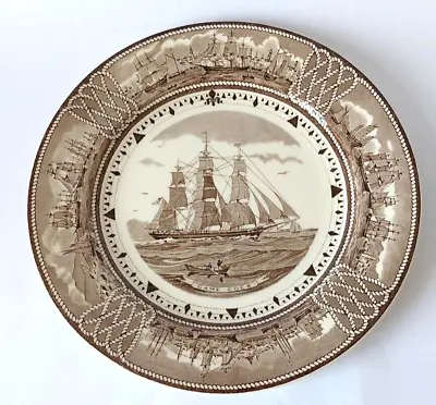Buy Wedgwood “the American Clipper Ship Plate ~    Game Cock  • 3.99£