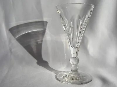 Buy Edwardian Art Nouveau Era English Crystal Port Wine Glass Ball Knop Stem E2 • 14.98£