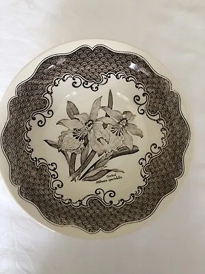 Buy  Staffordshire English Ironstone Tableware Ltd  Bowl Orchid Design 22cm • 10£