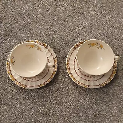 Buy Copeland Spode Buttercup England (2) Cups (2) Saucers • 20£