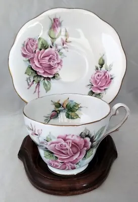 Buy Vintage ROYAL STANDARD Bone China Pink Rose Floral Tea Cup & Saucer Set, 3287 • 18.77£