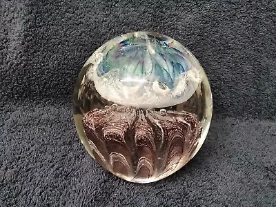 Buy Large Stunning Detailed Heavy Glass Paperweight  Sparkly Inner Detailing • 9.99£