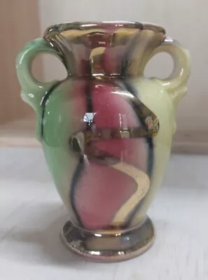 Buy Scheurich & Greulich German Ceramic Vase 'Foreign' 10.5cm Vase VGC #1 • 8.99£