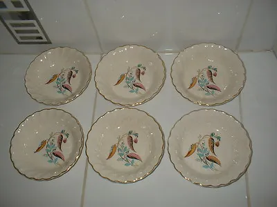 Buy Collectable Myott Olde Chelsea * 6 Small 5 Inch Fluted Bowls, Staffordshire • 5.99£