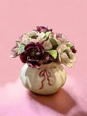 Buy Royal Adderley Floral Bone China Made In England Porcelain Flower Bouquet. 5” • 28£