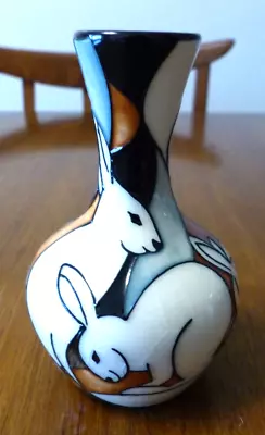 Buy Moorcroft Pole To Pole Arctic Hare Vase 2/4 Kerry Goodwin 2008 1st Quality • 95£