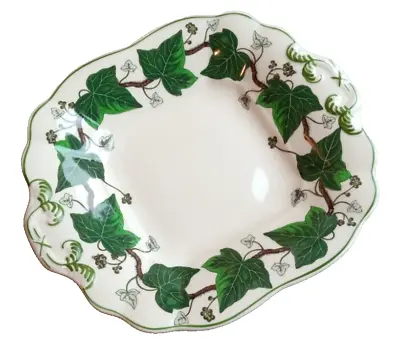 Buy Wedgewood Napoleon Ivy Square Green Handled Cake Plate *Used As Ornament ONLY* • 249.99£