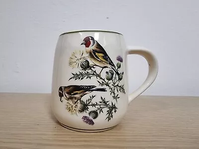 Buy Brixham Pottery Goldfinch Bird Mug Cup Coffee Tea Made In Dawlish Devon • 4.99£