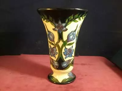 Buy Stunning Rare Moorcroft Pottery Trumpet Vase  Kaffir Lily Signed Shirley Hayes • 168.99£