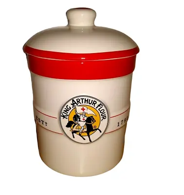 Buy Chantal King Arthur Flour Stoneware Kitchen Canister Sourdough Starter Crock 1Qt • 50.27£