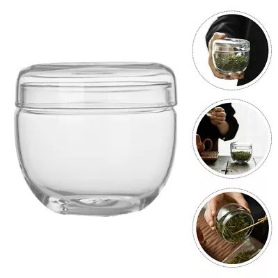 Buy Glass Tea Sugar Container Large Fruit Bowl Snacks Jar • 16.25£