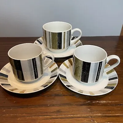 Buy Midwinter Fine Tableware Staffordshire England   Queensberry  Coffee Cup X 3 • 9.90£