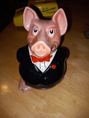 Buy Vintage Wade NatWest Pig Bank Money Box 1980s Sir Nathaniel With Stopper. • 30£