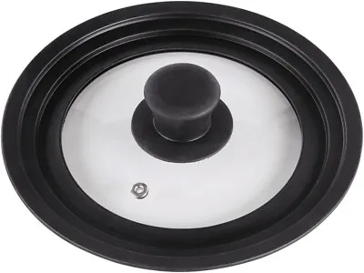 Buy Universal Lid Replacement Vented Cover For Pots Pans 16cm 18cm Or 20cm Glass • 10.91£