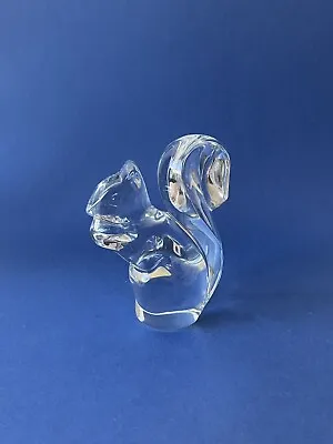 Buy Modernist Glass Model Of A Squirrel By Daum - France • 60£