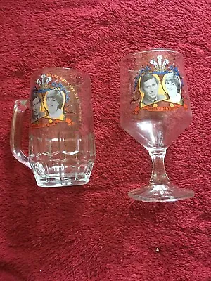 Buy Ravenhead Commemorative 1981 Royal Wedding Glasses Boxed • 4£