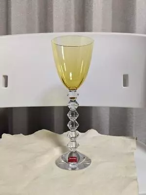 Buy Baccarat Vega Fortissimo Tall Wine Glass Tableware With Box Yellow • 220.50£